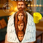 Форма силиконовая, молд Сила Семьи с сыновьями