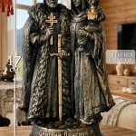 Статуэтка Дмитрий Донской и Евдокия Московская